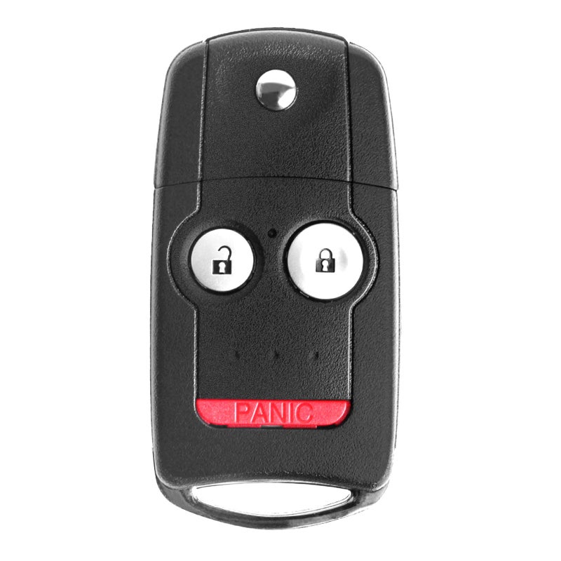 VOFONO Keyless Entry Remote Key Fob Fits for Honda Acura MDX 2007-2013/RDX 2007 2008 2009 2010 2011 2012 2013 Ignition Car Flip Replacement FCC ID: N5F0602A1A (3 Buttons) - Image 2